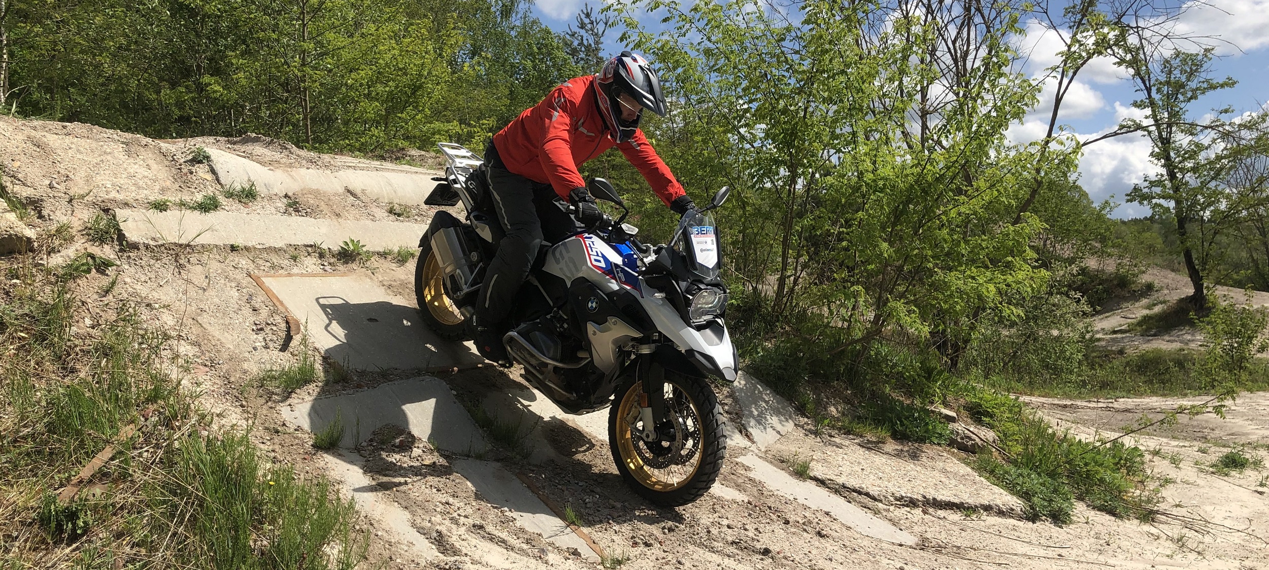 Adventure BMW R 1250 GS training offroad bij BERRT slider