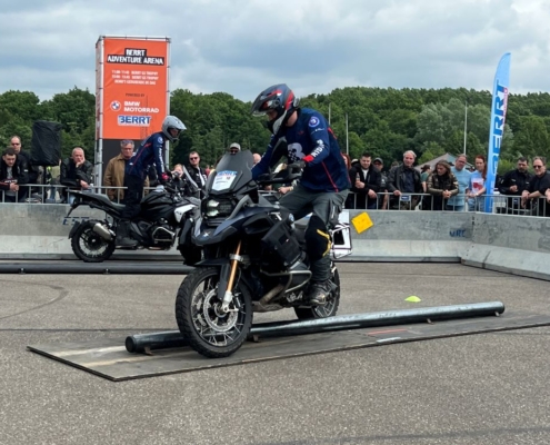 Krabpaal en spoor rijden demo - BERRT GS Trophy Riders Festival Rosmalen