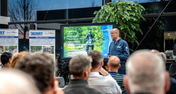 Jaarprogramma 2026 BERRT presentaties bij BMW Motorrad dealers