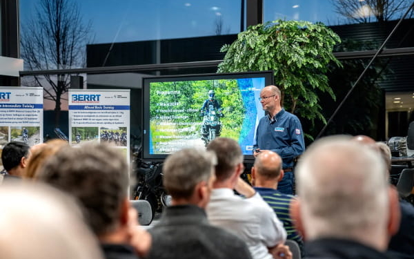 Jaarprogramma 2026 BERRT presentaties bij BMW Motorrad dealers